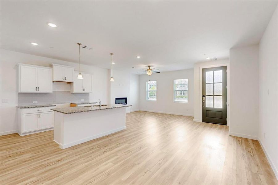 Furnished interior view inside a new home in Solterra Texas, Mesquite (Image 15).