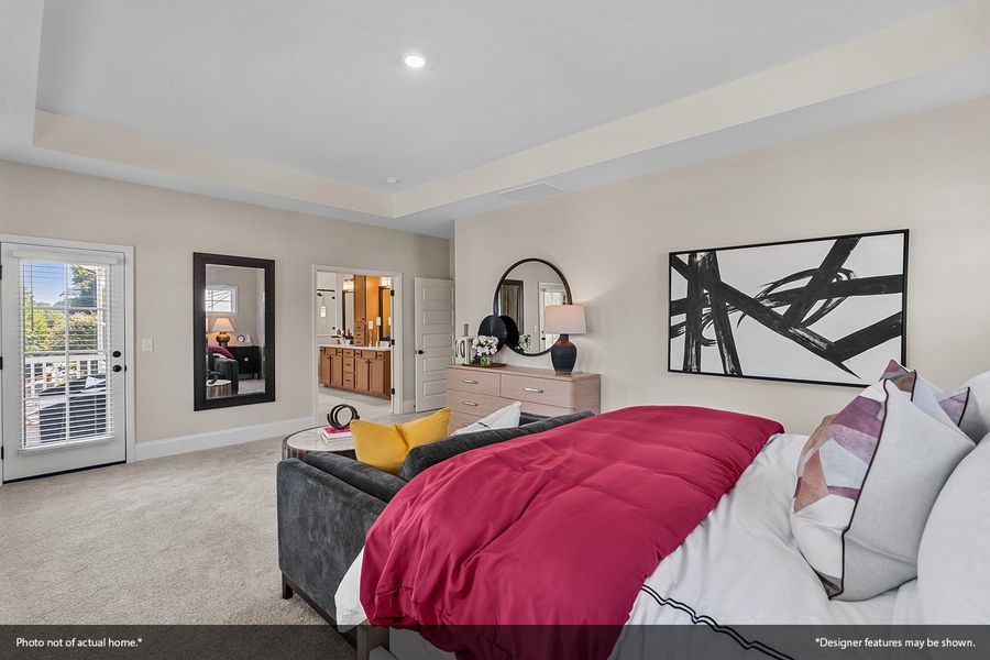 Furnished interior view inside a new home in Sweetbrier, Durham (Image 20).