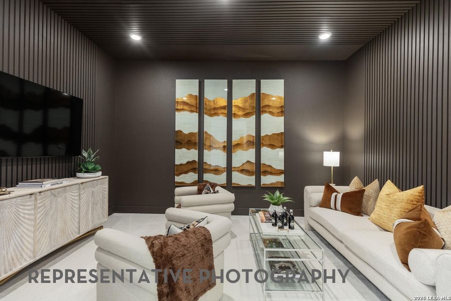 Furnished interior view inside a new home in Mayfair, New Braunfels (Image 37).