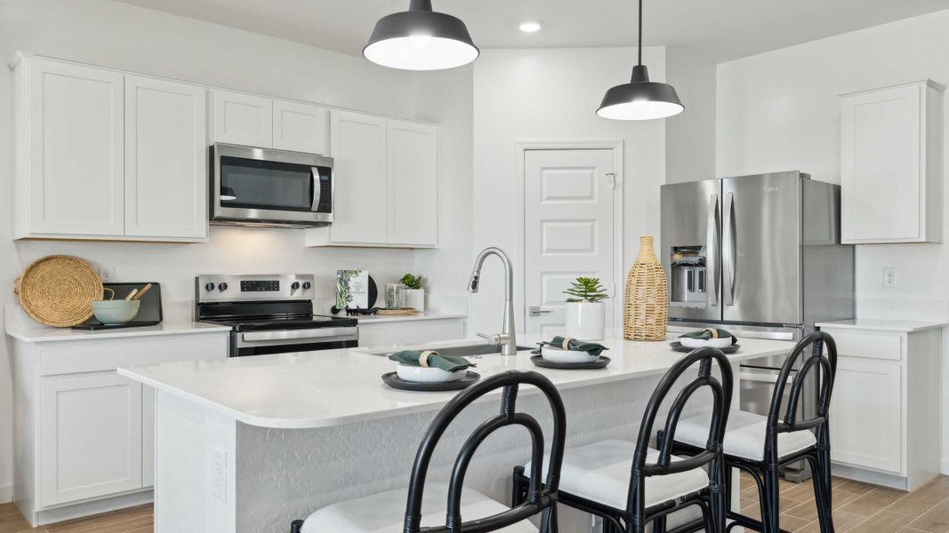 Representative furnished interior of a home built from the Ibis by D.R. Horton in Del Rio Ranch, Avondale (Image 9).