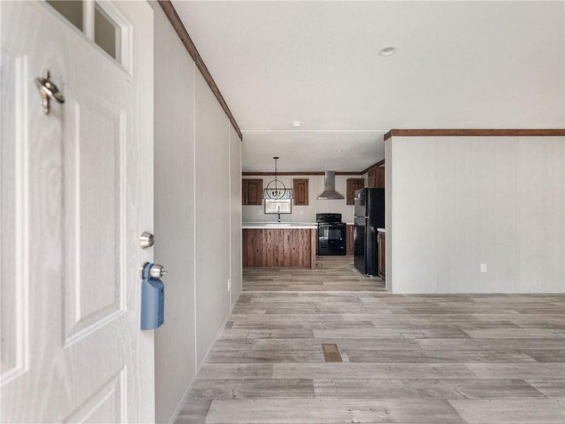Furnished interior view inside a new home in , Gainesville (Image 6). Furnished interior view inside a new home in , Gainesville (Image 6).