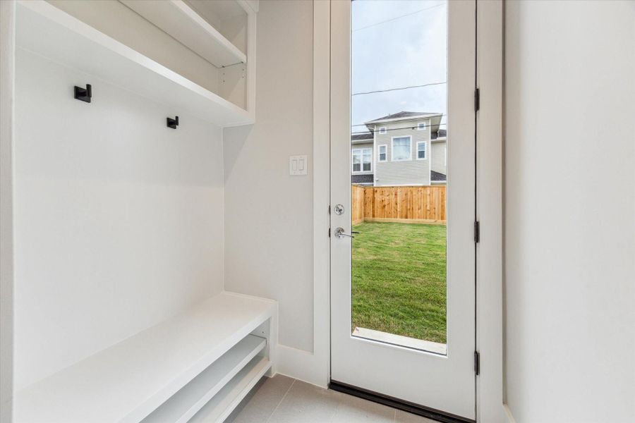 Mudroom for the backyard! Mudroom for the backyard!