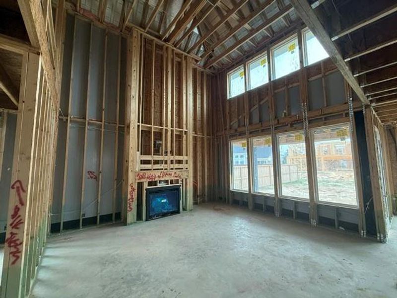 In-progress construction of a new home in Woodson’s Reserve, Spring, TX (Image 8). In-progress construction of a new home in Woodson’s Reserve, Spring, TX (Image 8).