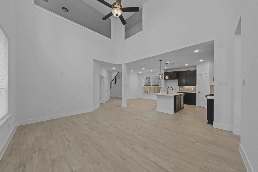 Representative unfurnished interior of a home built from the San Francisco by Chesmar Homes in The Woodlands Hills, Willis (Image 43). Representative unfurnished interior of a home built from the San Francisco by Chesmar Homes in The Woodlands Hills, Willis (Image 43).