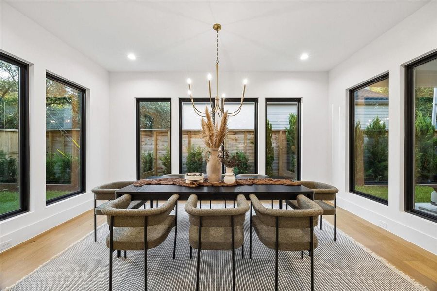 Furnished interior view inside a new home in , Houston (Image 14).