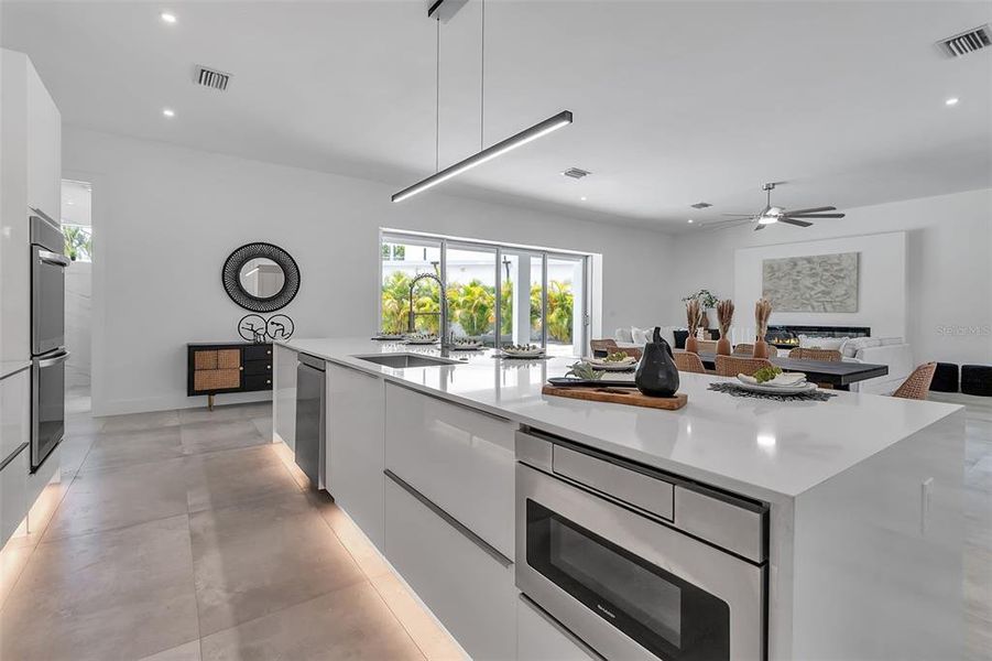 Furnished interior view inside a new home in , Sarasota (Image 7).