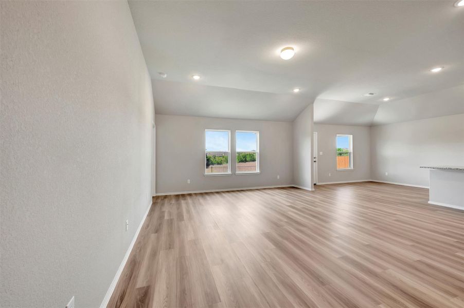 Spacious, unfurnished interior of a new home in Carillon, Manor (Image 34).