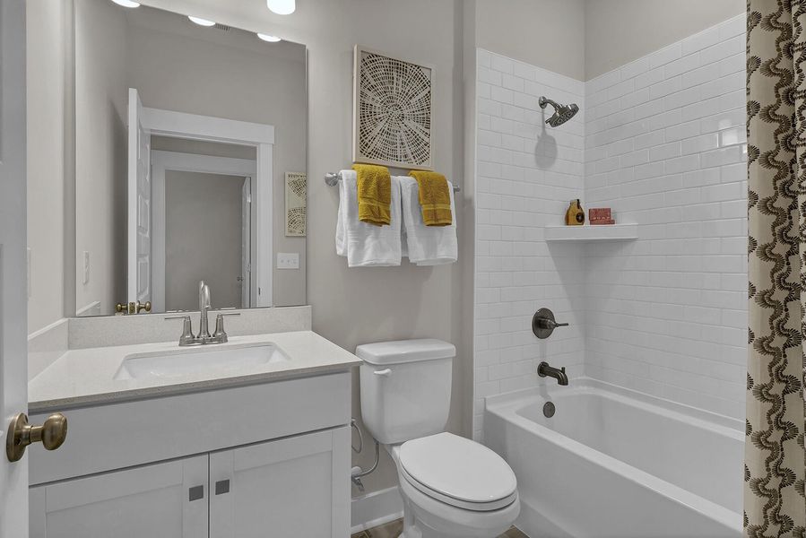 Furnished interior view inside a new home in , Summerville (Image 26).