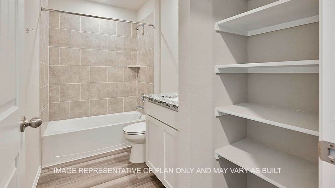 Furnished interior view inside a new home in Liberty Village, Brenham (Image 7).