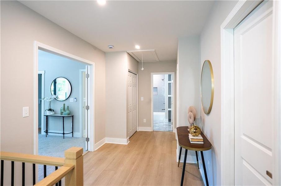 Furnished interior view inside a new home in , Snellville (Image 10).