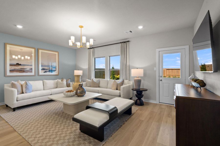 Open Family Room - Representative Photo