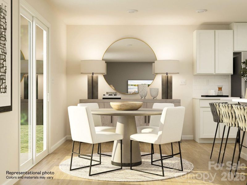 Furnished interior view inside a new home in Sullivan Farm, Statesville (Image 19).