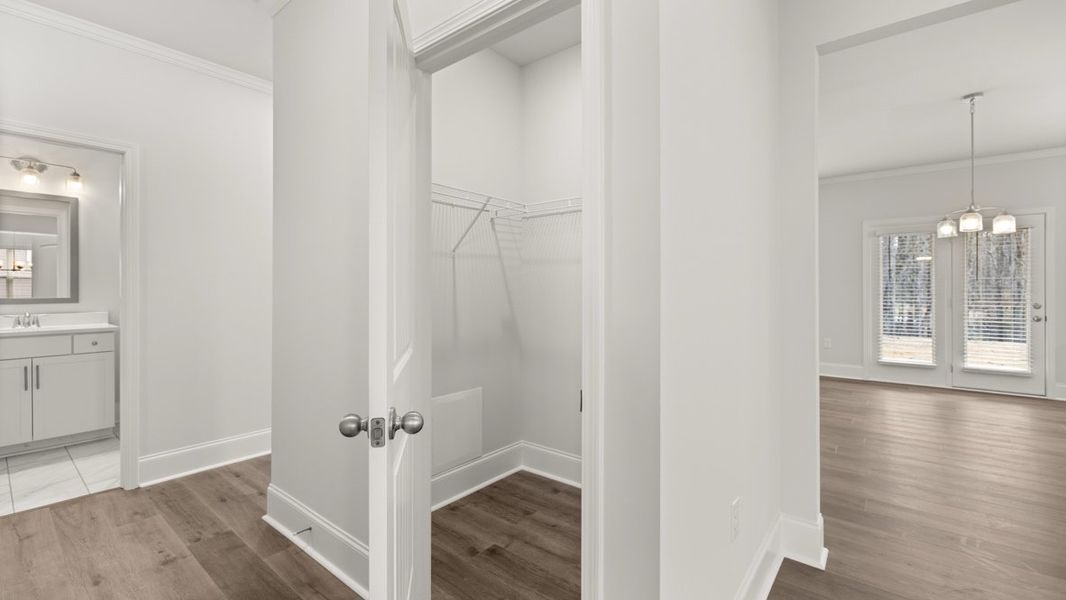 Representative unfurnished interior of a home built from the Westerly by D.R. Horton in Holland Estates, Powder Springs (Image 27).