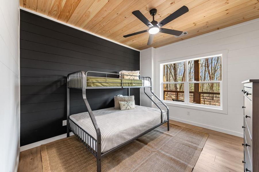 Furnished interior view inside a new home in , Morganton (Image 64).