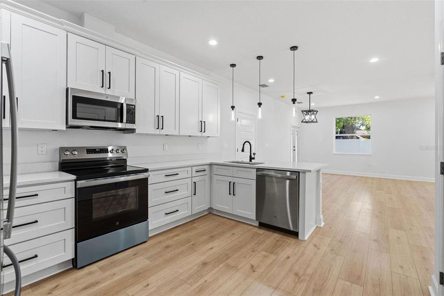 Furnished interior view inside a new home in , Tampa (Image 7).