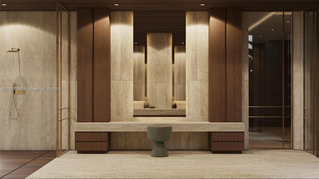 Furnished interior view inside a new home in , Southwest Ranches (Image 3).