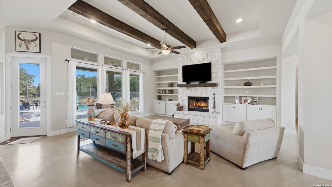 Furnished interior view inside a new home in , Spring Branch (Image 14).