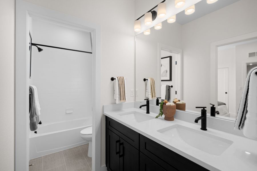 Representative furnished interior of a home built from the 3 by Trumark Homes in Trumark Homes at Sterling Ranch, Littleton (Image 37).