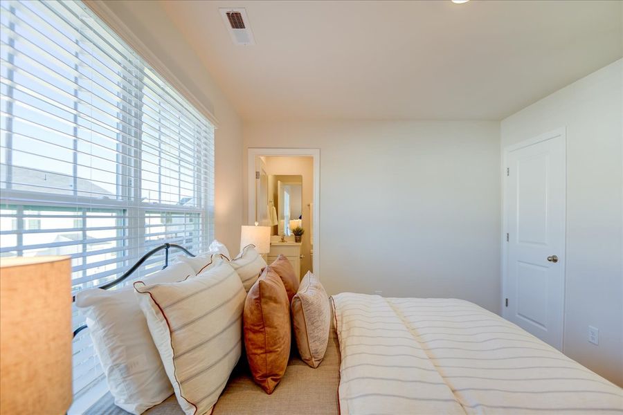 Representative furnished interior of a home built from the RILEY by D.R. Horton in Laurel Ridge, Greenville (Image 14).