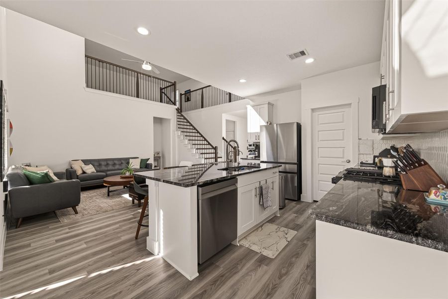 Furnished interior view inside a new home in , Fulshear (Image 9). Furnished interior view inside a new home in , Fulshear (Image 9).