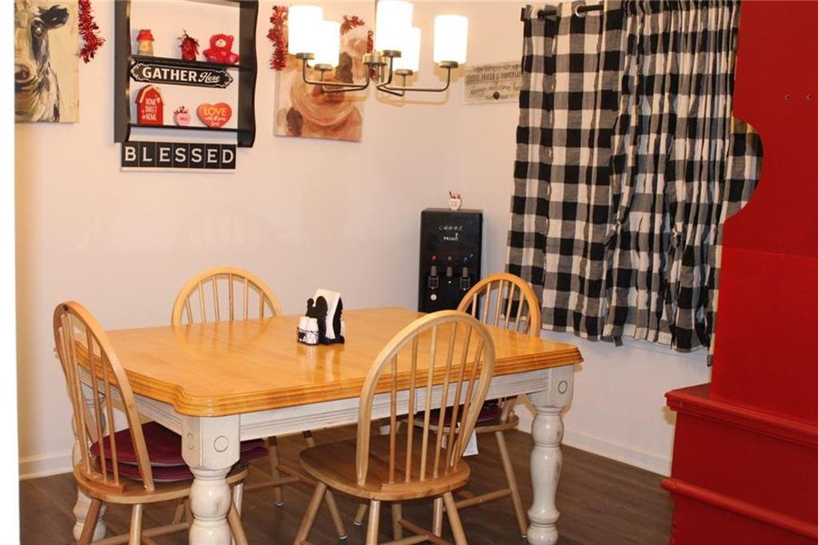 Furnished interior view inside a new home in , Cartersville (Image 8).