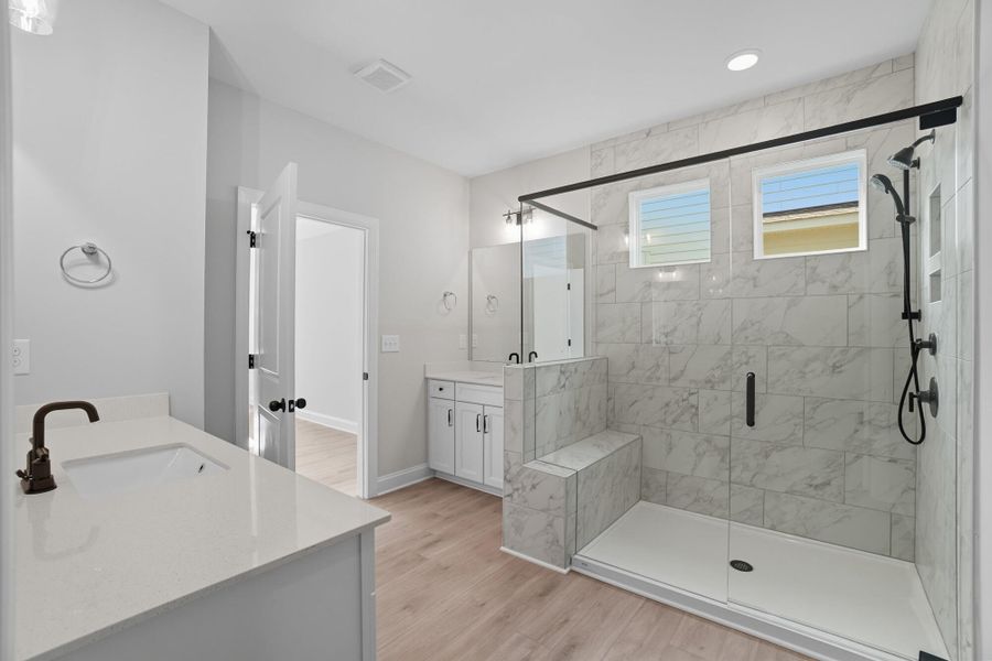 Furnished interior view inside a new home in Heritage - 55+ Community, Wesley Chapel (Image 10).