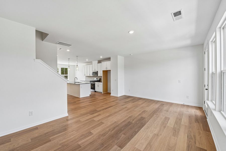 Spacious, unfurnished interior of a new home in Indian Trail Townhomes, Indian Trail (Image 19).
