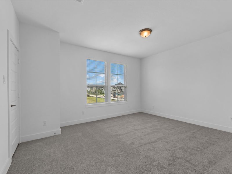 Spacious, unfurnished interior of a new home in Dunham Pointe, Cypress (Image 24). Spacious, unfurnished interior of a new home in Dunham Pointe, Cypress (Image 24).