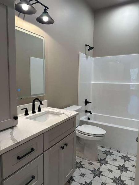 Furnished interior view inside a new home in , Cleveland (Image 8).