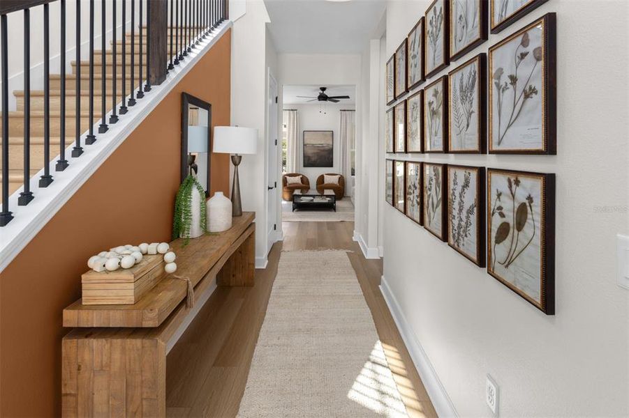 Furnished interior view inside a new home in Celebration, Celebration (Image 12).