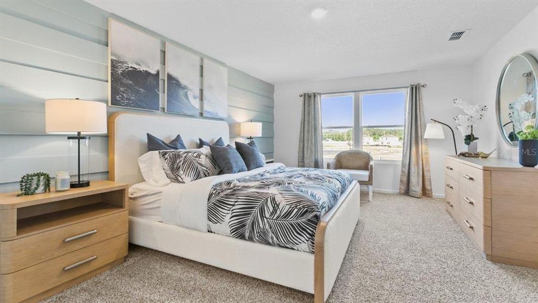 Furnished interior view inside a new home in Entrada, St. Augustine (Image 24). Furnished interior view inside a new home in Entrada, St. Augustine (Image 24).