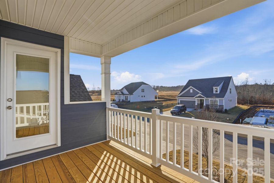 Exterior details and patio area of a home in The Meadows at Laurelbrook, Sherrills Ford (Image 25).