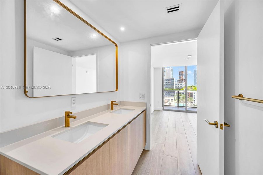 Furnished interior view inside a new home in , Miami (Image 6).