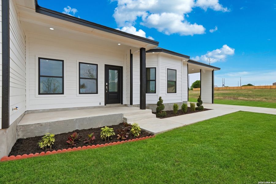 Exterior details and patio area of a home in , Atascosa (Image 26). Exterior details and patio area of a home in , Atascosa (Image 26).