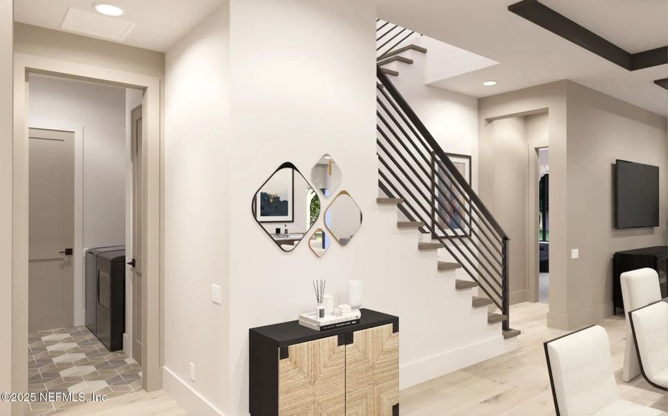 Furnished interior view inside a new home in , St. Augustine (Image 5).