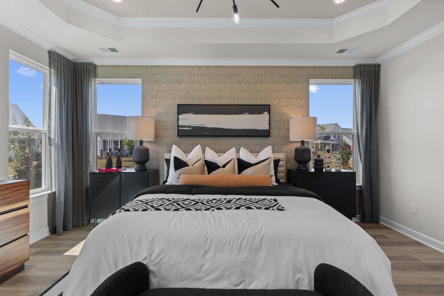 Representative furnished interior of a home built from the The Sand Dollar by Chesapeake Homes in Coastal Club of the Carolinas, Calabash (Image 40).