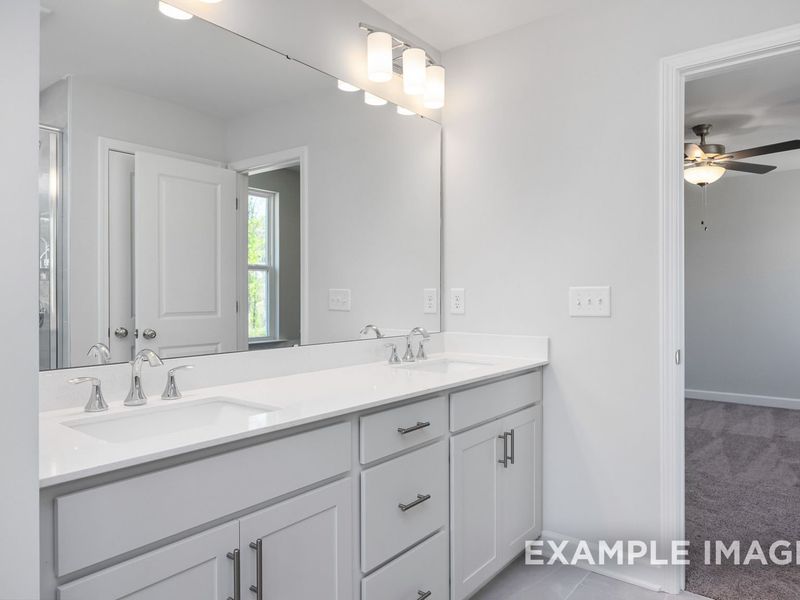 Representative furnished interior of a home built from the The Gavin A by Davidson Homes LLC in Gregory Village, Lillington (Image 16).