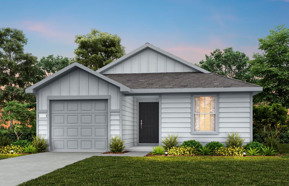 Representative exterior photo of a completed home built from the Durant by Centex in Ashford Crossing, Princeton, TX (Image 7).