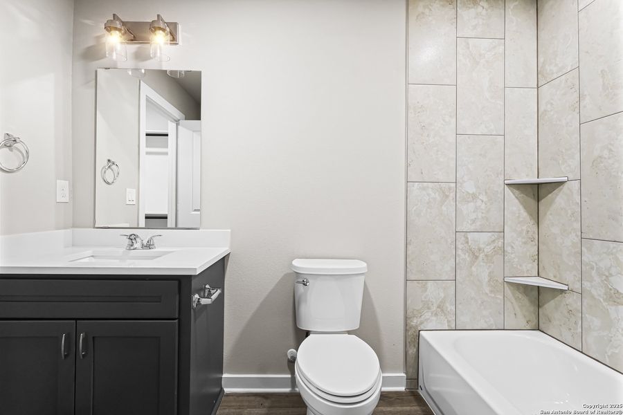 Furnished interior view inside a new home in , San Antonio (Image 6).