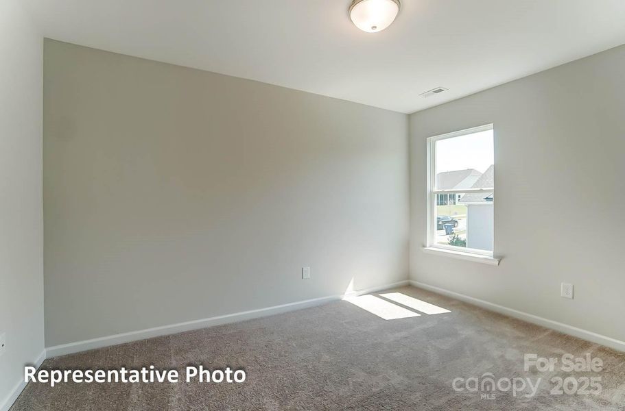 Spacious, unfurnished interior of a new home in Villas at Prestwick, Mooresville (Image 27).