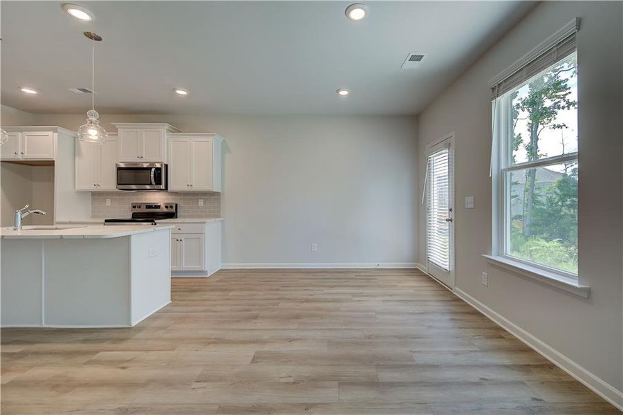 Spacious, unfurnished interior of a new home in Westminster, Covington (Image 20). Spacious, unfurnished interior of a new home in Westminster, Covington (Image 20).
