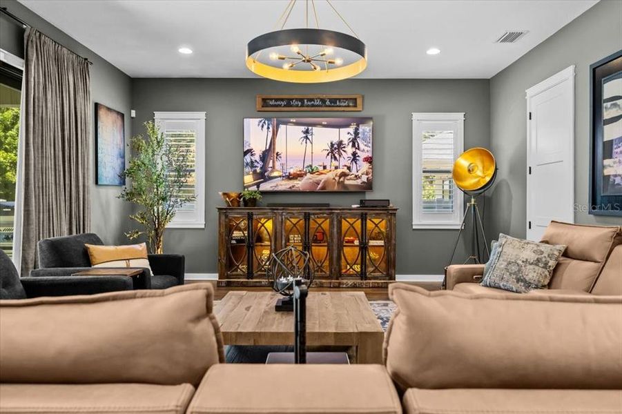 Furnished interior view inside a new home in , Tampa (Image 39).