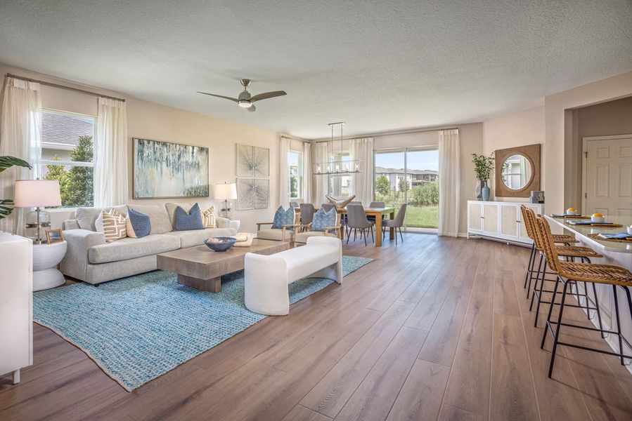 Representative furnished interior of a home built from the 1989 Modeled by KB Home in Deer Springs, Zephyrhills (Image 6).