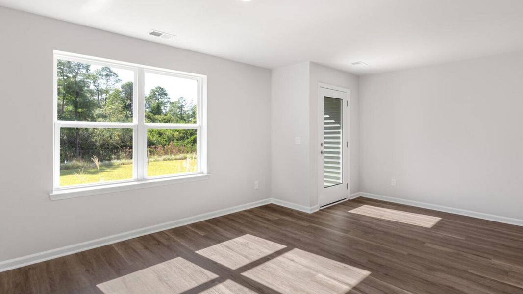 Spacious, unfurnished interior of a new home in Grayson Park Townhomes, Leland (Image 17).