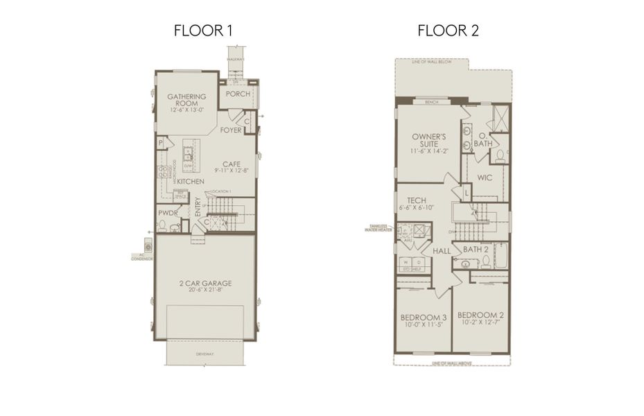 2D floor plan layout of this home in Painted Prairie, Aurora, CO (Image 5).