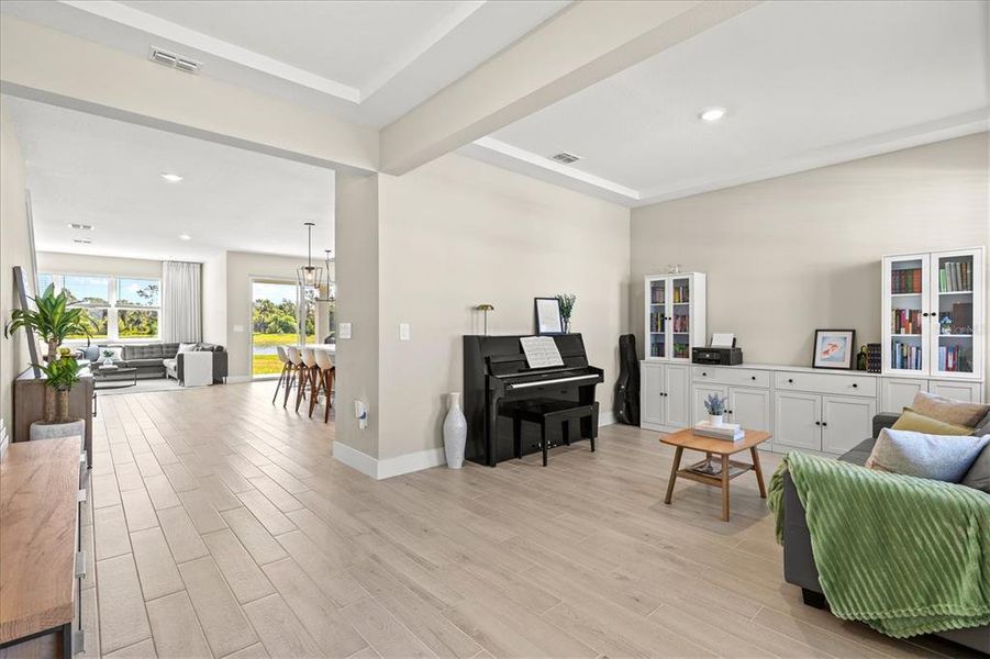 Furnished interior view inside a new home in , Nokomis (Image 55).