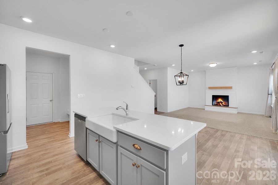 Furnished interior view inside a new home in , Dallas (Image 6). Furnished interior view inside a new home in , Dallas (Image 6).