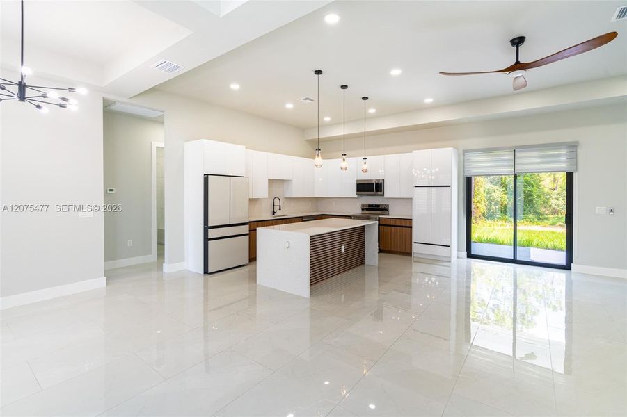 Furnished interior view inside a new home in , Lehigh Acres (Image 5). Furnished interior view inside a new home in , Lehigh Acres (Image 5).