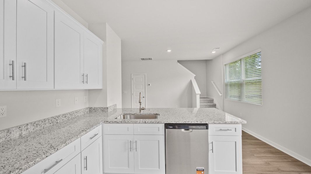 Furnished interior view inside a new home in Bellemeade Landing, Augusta (Image 10).