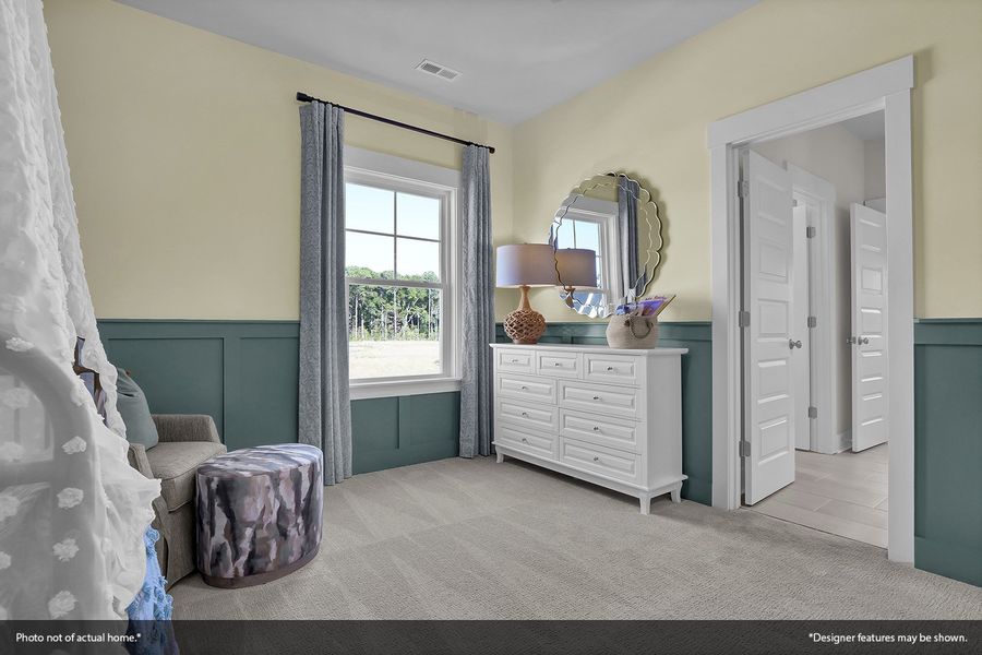 Furnished interior view inside a new home in Pineland Preserve, Summerville (Image 26).